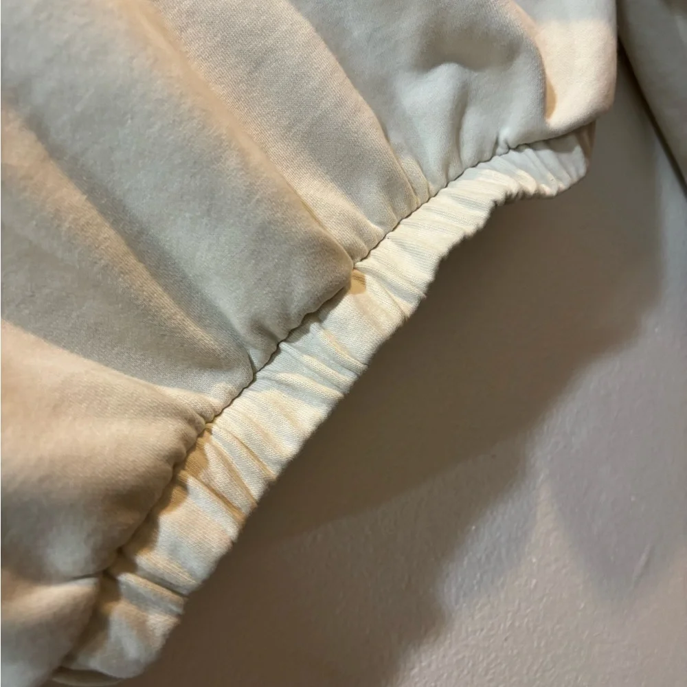 Gymshark x Whitney Simmons Cream cropped hoodie size small - Picture 5 of 12